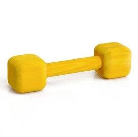 Houten Knaagdier Speeltje Beeztees Halter Geel