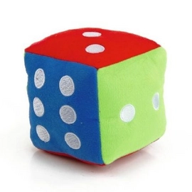 Dobbelsteen Beeztees Pluche 6 cm