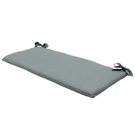 Coussin de Banc Madison Recycled Canvas Silver (110 x 48 cm)