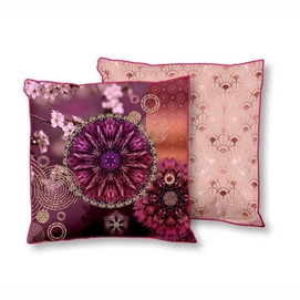 Coussin Décoratif HIP Aluna Magenta (48 x 48 cm)