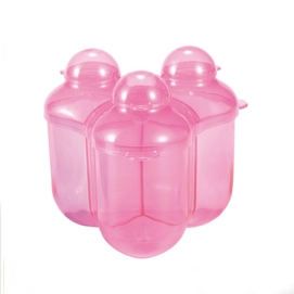 Melkpoederdoosje Difrax Drievaks Roze