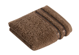Serviette Invité Vossen Cult de Luxe Nut Brown (Lot de 6)