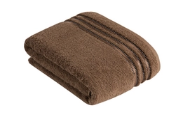 Serviette de Bain Vossen Cult De Luxe Nut Brown (100 x 150 cm)