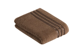 Serviette de Douche Vossen Cult De Luxe Nut Brown (Lot de 2) (67 x 140 cm)