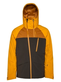 Ski Jacket Protest Men Kikham Dark Yellow