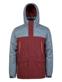 Skijacke Protest Brixham Merlot Herren