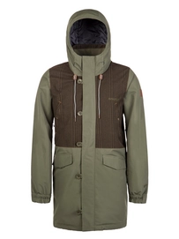 Veste de Ski Protest Men Consider Gravel Green