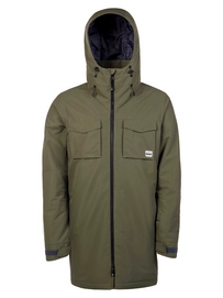 Ski Jacket Protest Men McFly Gravel Green