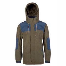 Ski Jacket Protest Men Slice Gravel Green