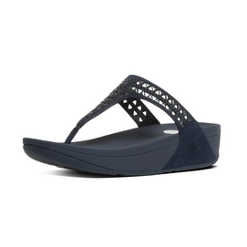 FitFlop Carmel Toe-Post Supernavy