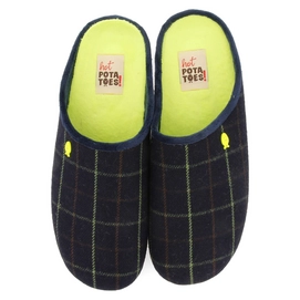 HOT POTATOES Marlton – Pantofole Uomo Con Print 'Don't Work, Beach Party', Sostenibili, Made In Spain