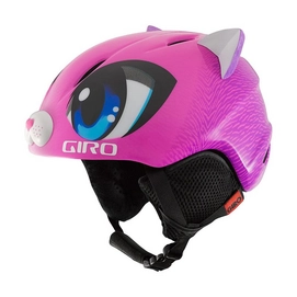 Skihelm Giro Launch Plus Pink Meow Kids