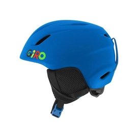 Skihelm Giro Launch Matte Blue Wild Kids