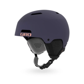 Skihelm Giro Ledge In-Form Fit Matte Midnight / Peach Unisex