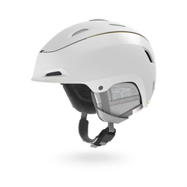 Skihelm Giro Stellar MIPS Matte Pearl White Damen