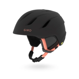 Skihelm Giro Era MIPS Matte Black/Peach