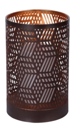 Lanterne Luxform Solar Swindon Rust Brown 8 Lumen
