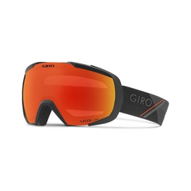 Skibril Giro Onset Black Red Sport Tech Vivid Ember