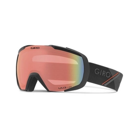 Skibril Giro Onset Black Red Sport Tech Vivid Infrared