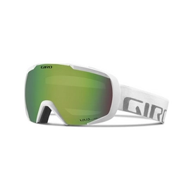 Skibril Giro Onset White Wordmark Vivid Emerald