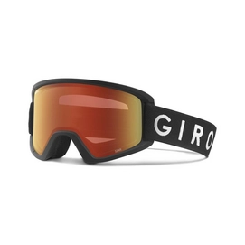 Skibrille Giro Semi Core Amber Schwarz/ Orange