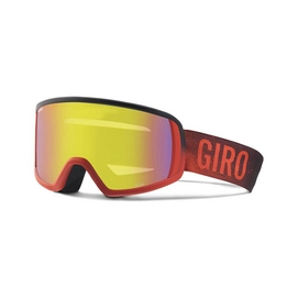 Skibril Giro Scan Red Faded Yellow Boost