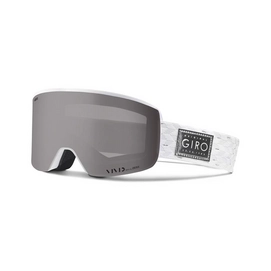Skibril Giro Ella White Silver Shimmer Vivid Onyx /Vivid Infrared
