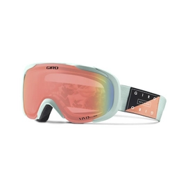 Skibril Giro Field Mist Piste Out Vivid Infrared