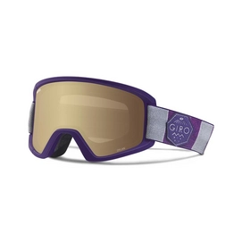 Skibril Giro Dylan Purple Mountain Division Amber Gold /Yellow