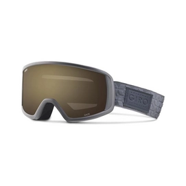 Skibril Giro Gaze Titanium Quilted Amber Rose