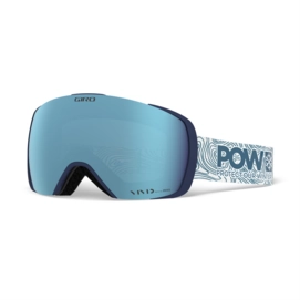 Skibril Giro Contact Protect Our Winters Vivid Royal / Vivid Infrared
