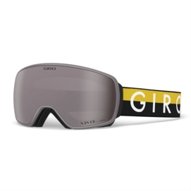 Skibril Giro Agent Black / Yellow Throwback Vivid Onyx / Vivid Infrared