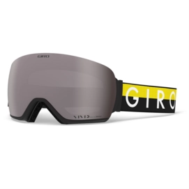 Skibril Giro Article Black / Yellow Throwback Vivid Onyx / Vivid Infrared