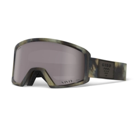 Skibrille Giro Blok After Bang Silber Vivid Ember Herren