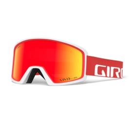 Skibril Giro Blok Red/White Apex Vivid Ember
