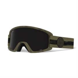 Skibril Giro Semi Olive Dye Ultra Black / Yellow