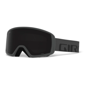 Skibril Giro Scan Grey Wordmark Ultra Black