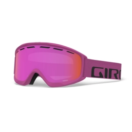 Skibril Giro Index Berry Wordmark Amber Pink