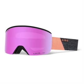 Skibril Giro Ella Grey / Peach Peak Vivid Pink / Vivid Infrared