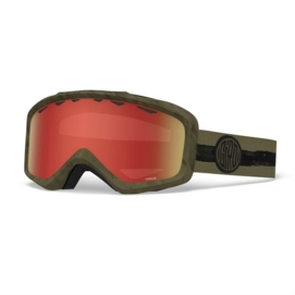 Skibril Giro Grade Olive Dye Amber Scarlet