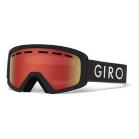 Skibril Giro Kids Rev Black Zoom Amber Scarlet