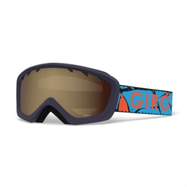 Skibrille Giro Chico Blue Rock Amber Rose Kinder