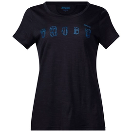 T-Shirt Bergans Women Backpack Wool Dark Navy Cloud Blue