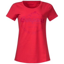 T-Shirt Bergans Femme Classic Strawberry Bougainvillea-M