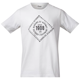 T-Shirt Bergans Mens Bergans 1908 White Black