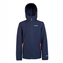 Jacke Protest Champ Softshell Ground Blue Kinder