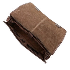 Laptoptas Castelijn & Beerens Verona Mocca Posttas 15,6"