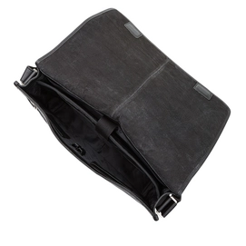 Laptoptas Castelijn & Beerens Verona Zwart Posttas 15,6"