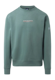 Trui North Sails Men Crewneck Sweatshirt With Graphic Military Green