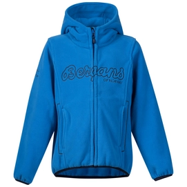 Gilet Bergans Kids Bryggen Fleece Athens Blue Navy